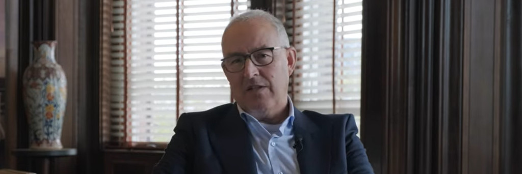 Foto van Ahmed Aboutaleb genomen tijdens het interview